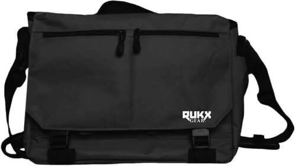 American Tactical Imports Rukx Gear Discrete Business Bag with Concealed Pistol Pocket 600d Polyester Black - Atictbbb