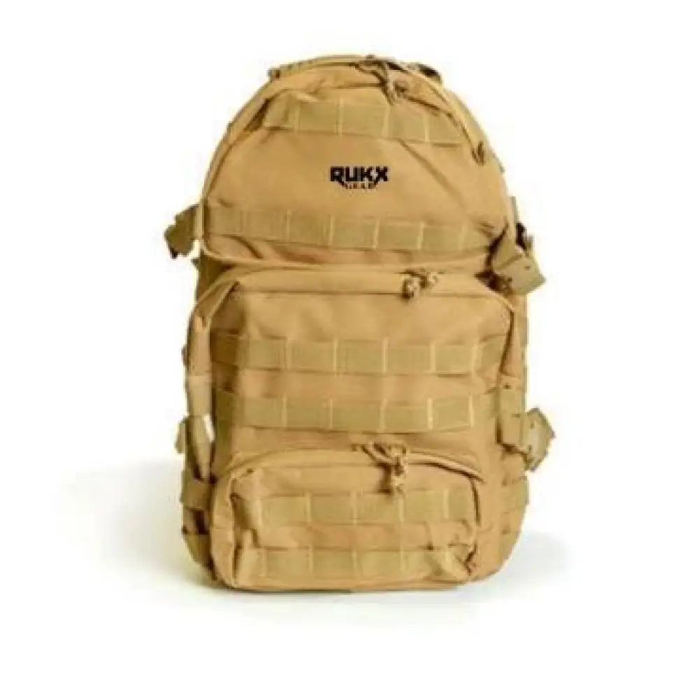 American Tactical Inc-ati Backpacks Ati Rukx Gear 3 Day Backpack Tan Buy at Faith and Freedom Outdoors