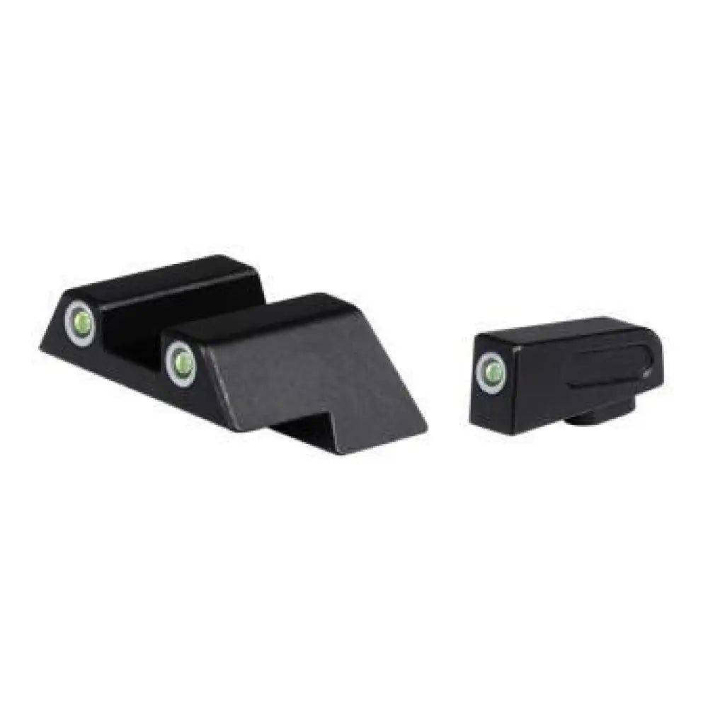 American Tactical Inc-ati Night Sights Ati Sight Glock Large Frame & Fxh-45 Moxie Green with White Buy at Faith