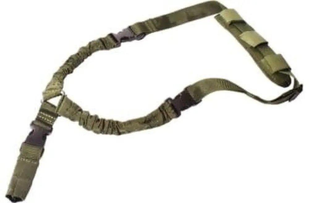 American Tactical Inc-ati Slings Ati Rukx Single Point Bungee Sling Green Buy at Faith and Freedom Outdoors