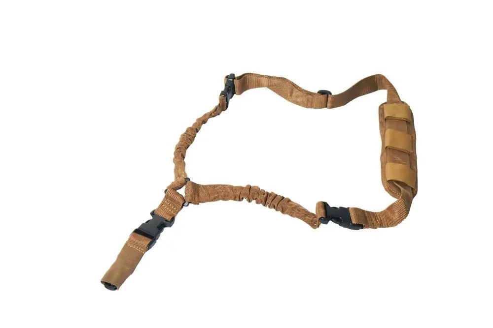 American Tactical Inc-ati Slings Ati Rukx Single Point Bungee Sling Tan Buy at Faith and Freedom Outdoors