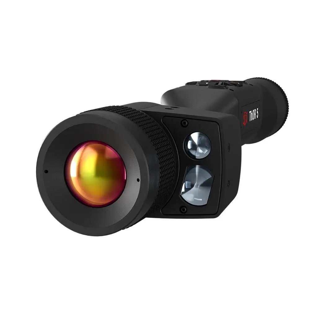 American Technologies Network Optics|thermal Rifle Scopes Atn Thor 5 Lrf Thermal Scope 5-20x 320x240 12 Micron Black