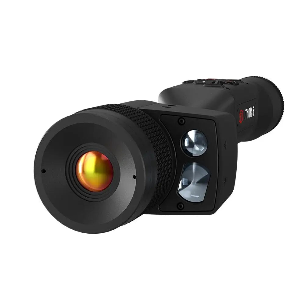 American Technologies Network Thermal Rifle Scopes Atn Thor 5 Lrf Scope 3-12x 320x240 12 Micron Black Buy at Faith