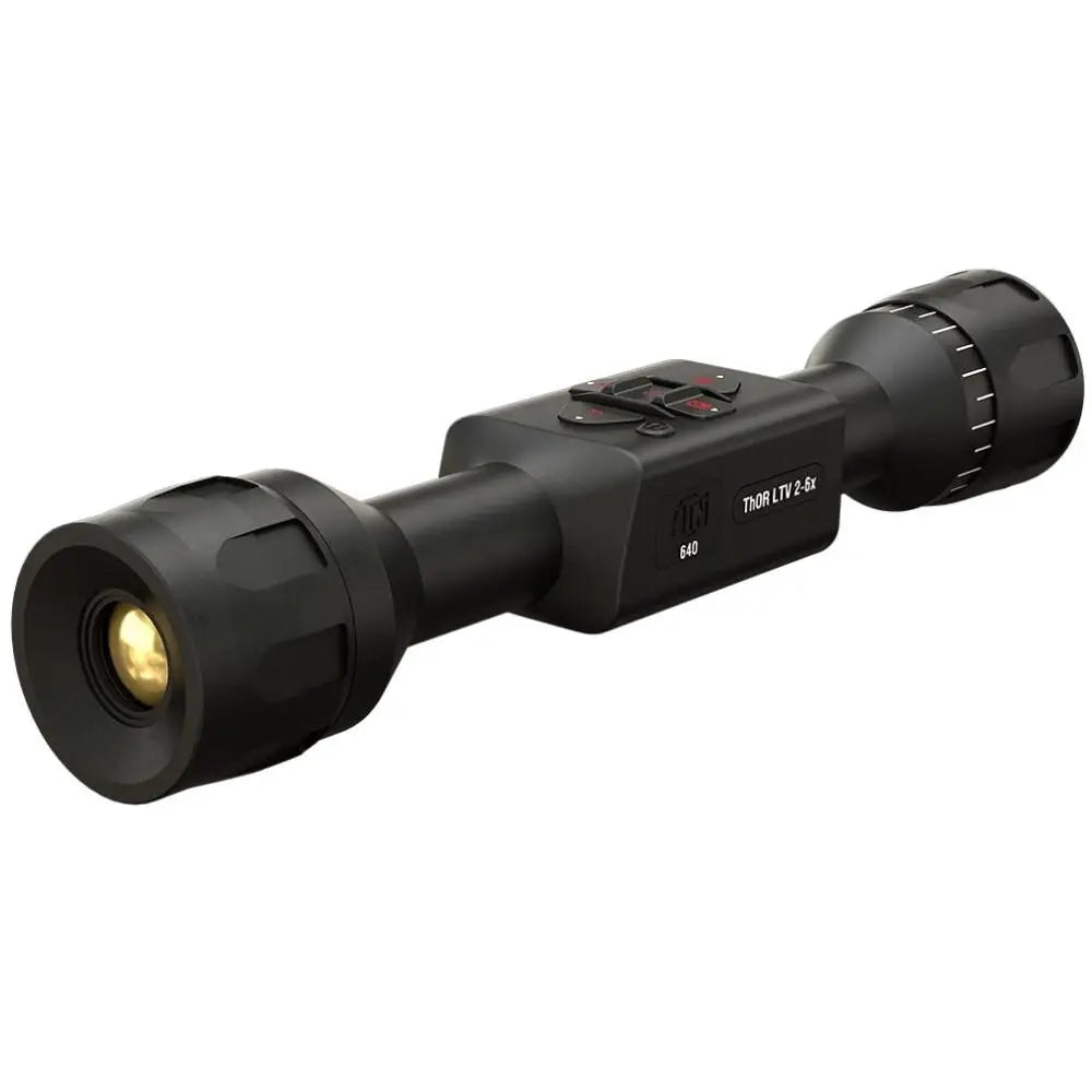 American Technologies Network Thermal Rifle Scopes Atn Thor Ltv 2-6x 640x480 12 Micron Ultra Lite Scope with Video