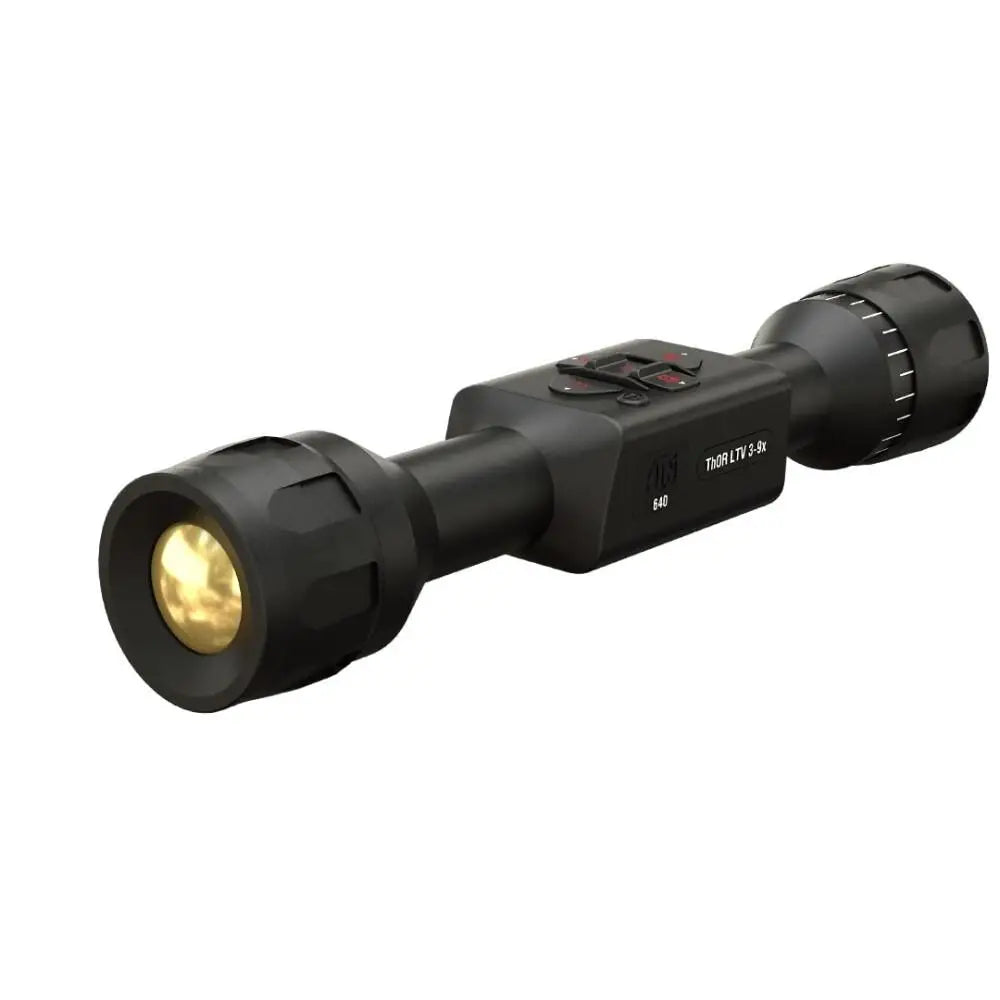 American Technologies Network Thermal Rifle Scopes Atn Thor Ltv 3-9x 640x480 12 Micron Ultra Lite Scope with Video