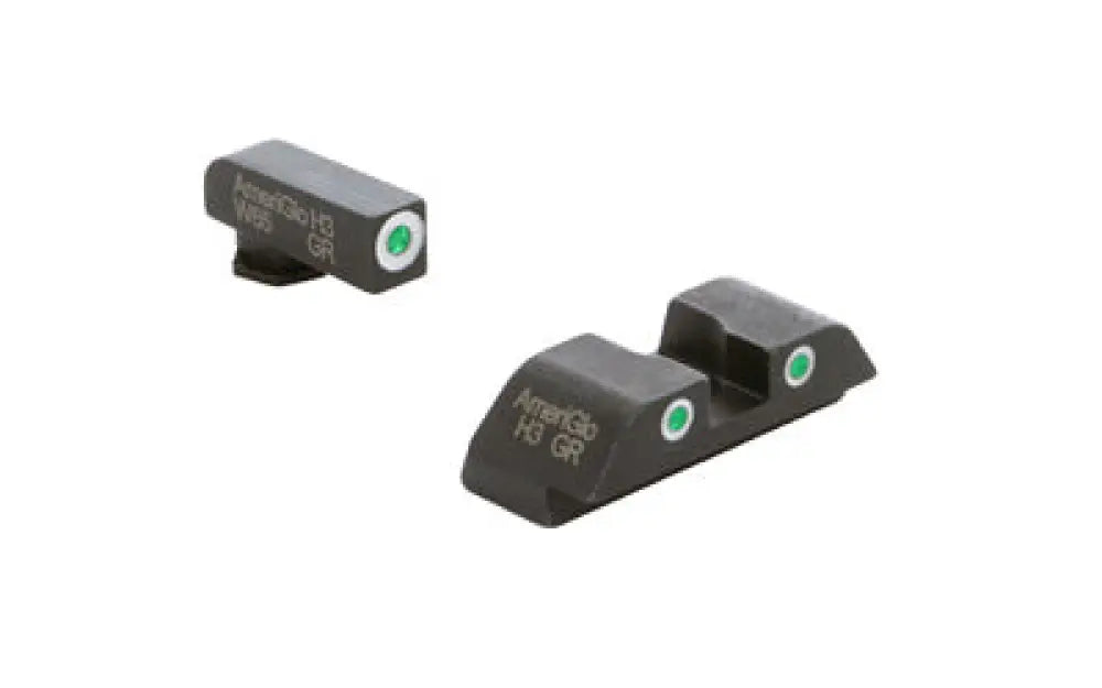 Ameriglo Clsc 3 Dot for Glock White/green Buy at Faith and Freedom Outdoors - Handgun Sights - Night Sight