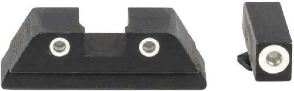 Ameriglo Fiber Combination Set for Glock 171922-2426-2733-3537-39 Gen1-4 Red Front Black Rear - Gft113
