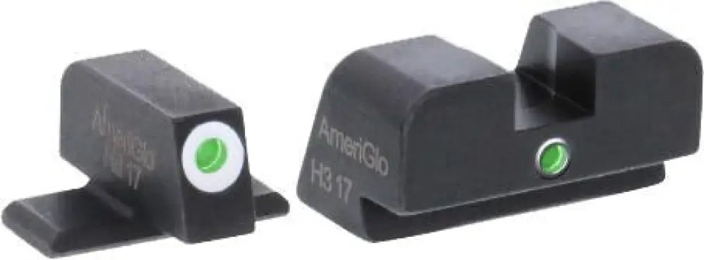Ameriglo Gun Parts|night Sights Green Tritium Outline White/green Single Dot for Sig #8 Height Buy at Faith and Freedom