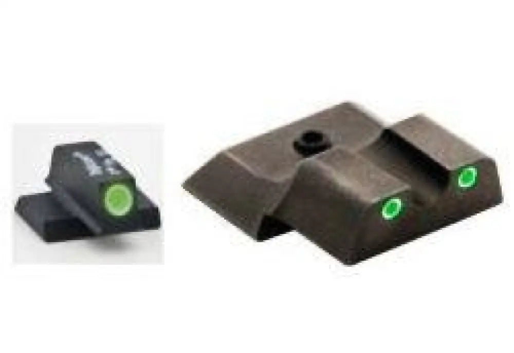 Ameriglo Gun Parts|night Sights Green Tritium Outline White/green Single Dot for S&w M&p Shield Buy at Faith