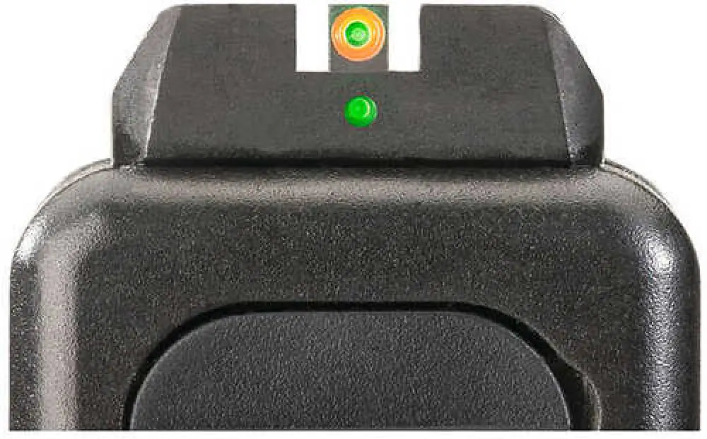 Ameriglo I-dot Night Sight 3-dot Tritium Green with Orange Outline Front Rear Black Frame for Springfield x - Xd201