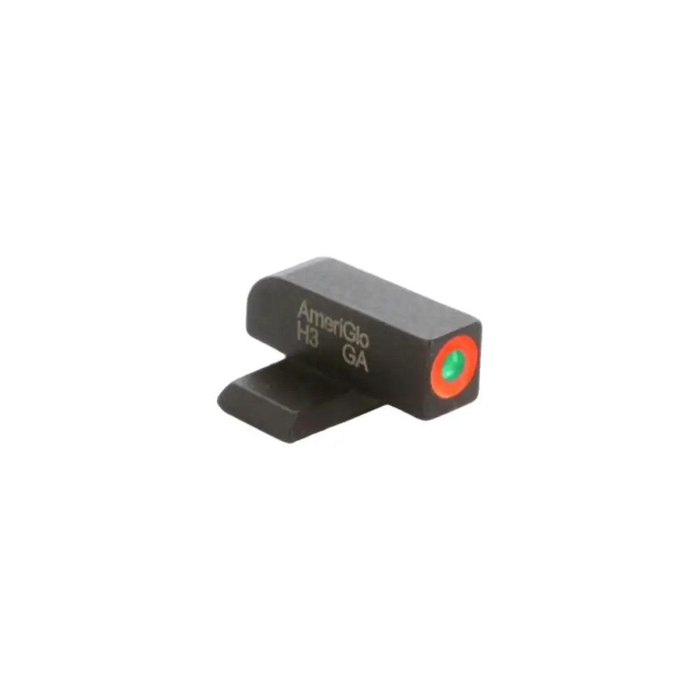 Ameriglo Night Sights Green Tritium Orange Outline Front Sight 220in h.140in w Hellcat Buy at Faith and Freedom Outdoors