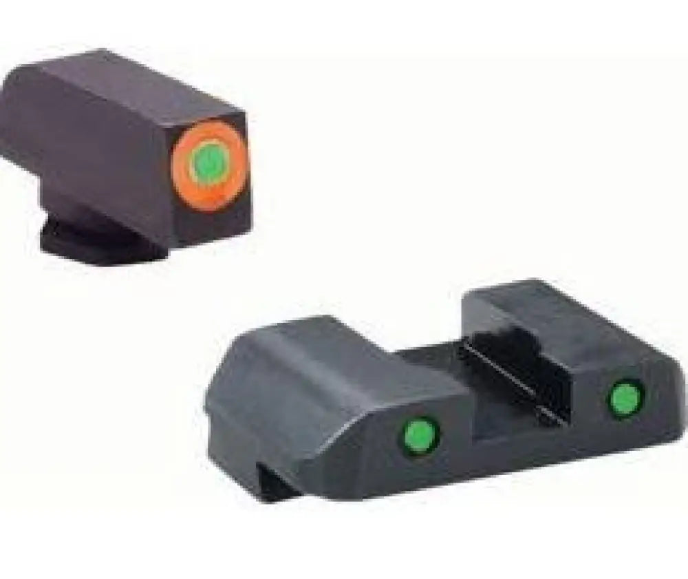Ameriglo Night Sights Green Tritium Outline Orange/black for Glock Gen 5 Buy at Faith and Freedom Outdoors