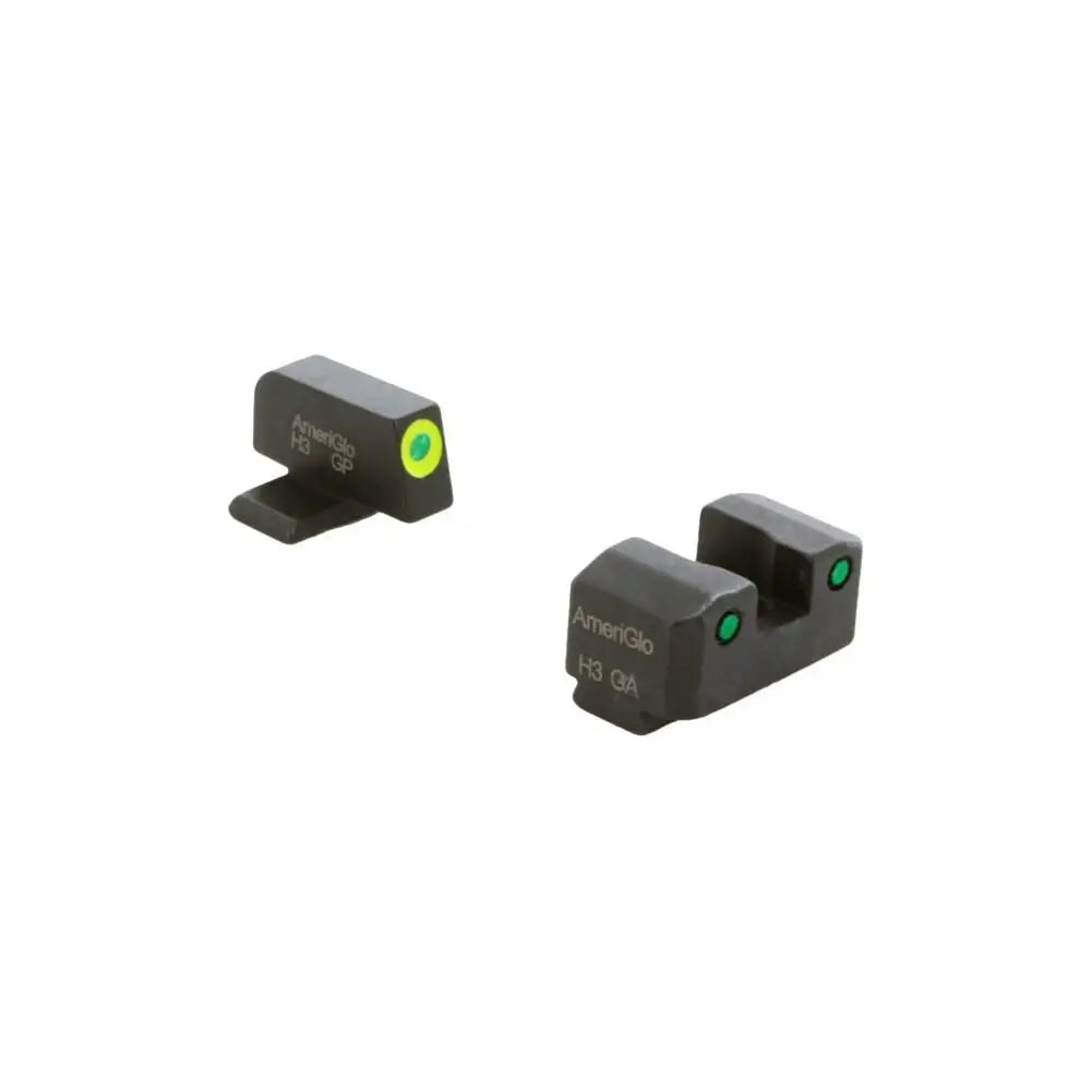 Ameriglo Night Sights Trooper Tritium Handgun Sight Set for Sig with #6 Front and #8 Rear Green Lumigreen Buy at Faith