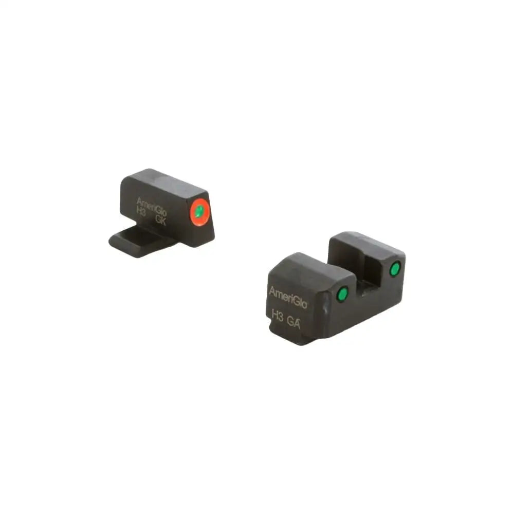 Ameriglo Night Sights Trooper Tritium Handgun Sight Set for Sig with #8 Front and Rear Green Orange Buy at Faith