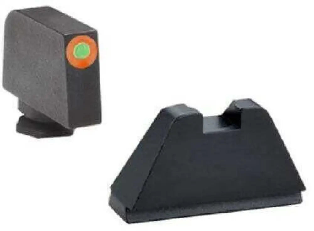 Ameriglo Sight Fits All for Glocks Except 42/43 Green Tritium Orange Outline Front Black Rear Tall Suppressor Set Gl-511