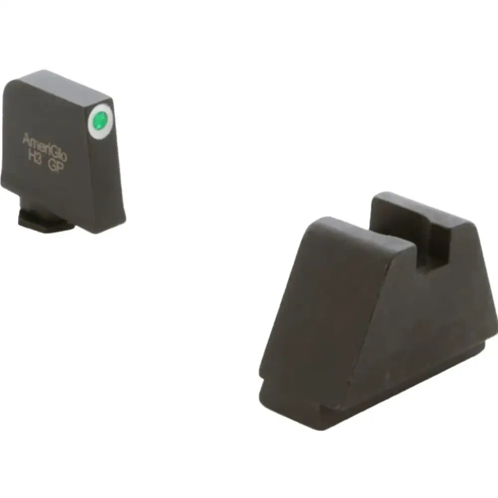 Ameriglo Suppressor Height Sights 4xl Tritium Night Sight Set for Glock Green with White Front Black Rear Buy at Faith