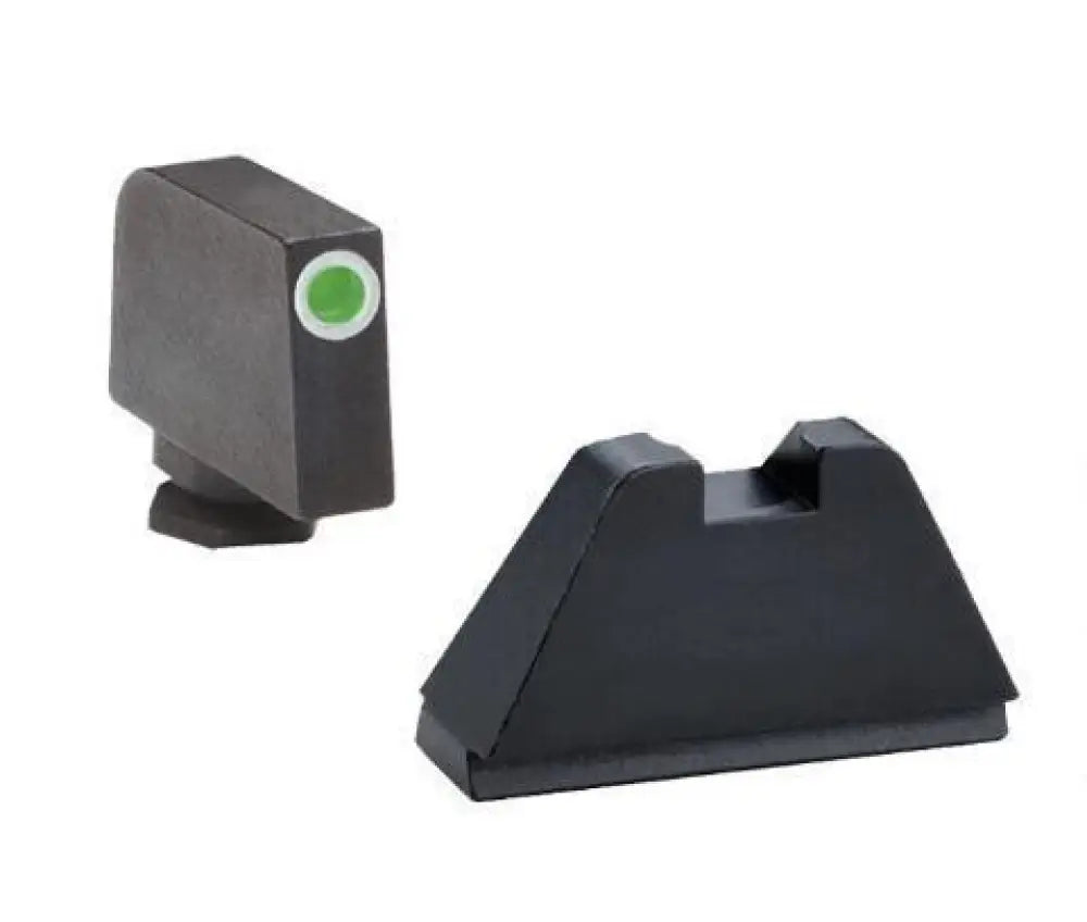 Ameriglo Suppressor Height Sights Tritium Tall for All Glock Models Except 42 43 -green/white Outline Buy at Faith