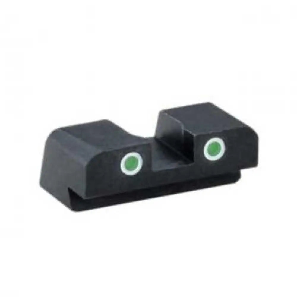 Ameriglo Xd191r Classic Tritium Rear Sight for Springfield Armory Xd Black Green with White Outline
