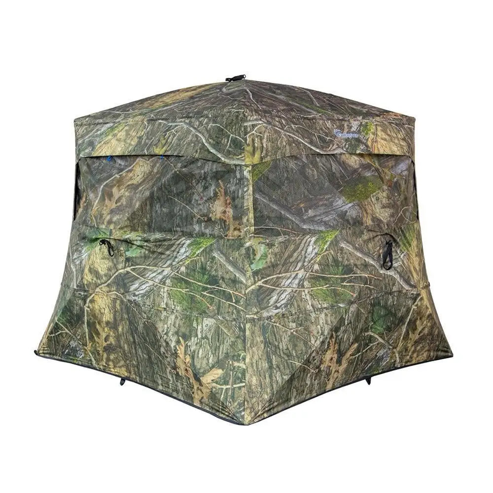 Ameristep/evolved Ingenuity Ground Blinds Ameristep Banshee Wide Bottom Extreme Fire Retardant Blind Mossy Oak Country