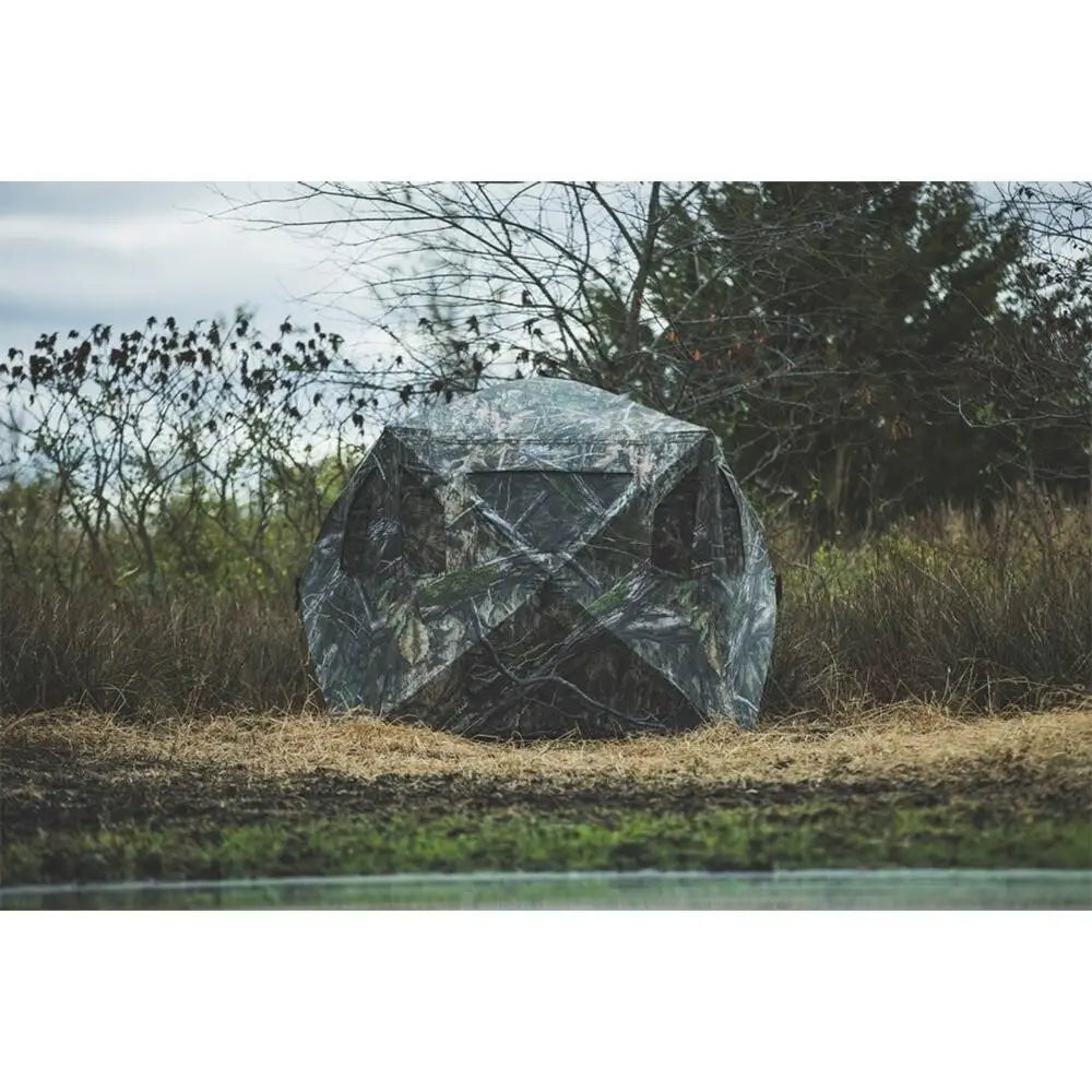 Ameristep/evolved Ingenuity Ground Blinds Ameristep Brickhouse Wide Bottom Extreme Blind Mossy Oak Country Dna Buy