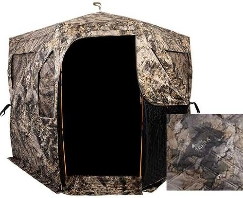 Ameristep Pro Series Thermal Hub Blind Mossy Oak Elements Terra - Amebf1009