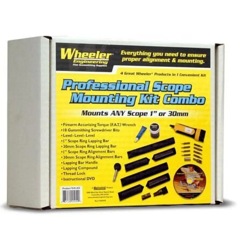 Aob Alignment Leveling & Other Tools|scope/sight Mounting Wheeler Enginerring Scope Kit Combo 1’’ 30mm Buy at Faith