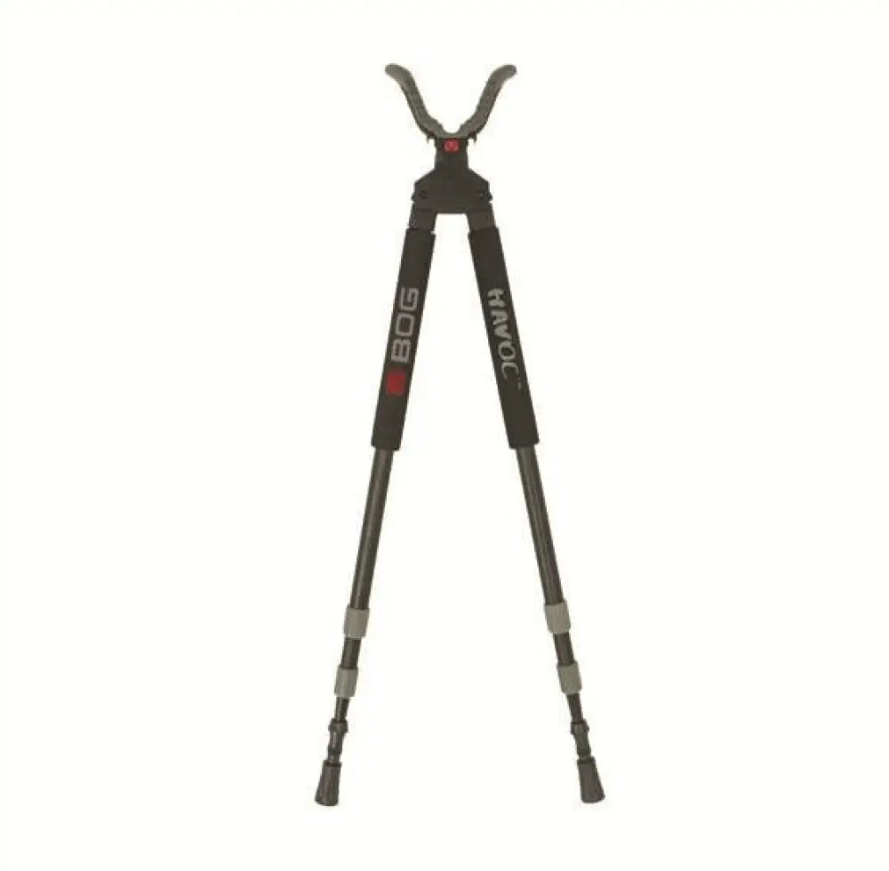 Aob Bipods Bog Havoc Shooting Stick Bipod - 20 to 40 Inches Buy at Faith and Freedom Outdoors
