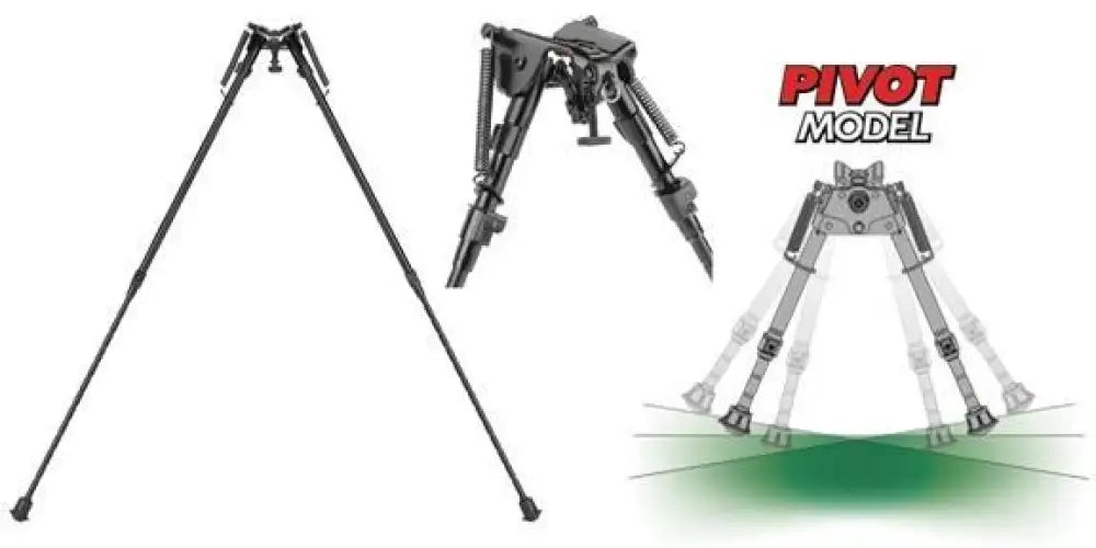 Aob Bipods Caldwell Pivot Model Xla Bipod - 13-23’’ Buy at Faith and Freedom Outdoors