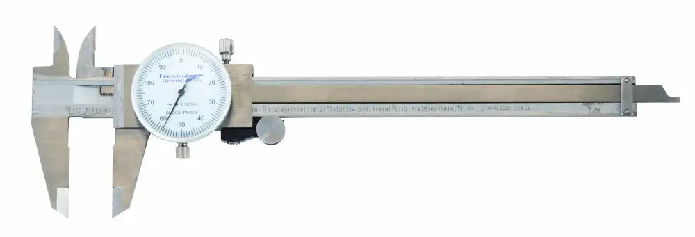 Aob Calipers & Micrometers Frankford Stainless Steel Dial Caliper Buy at Faith and Freedom Outdoors