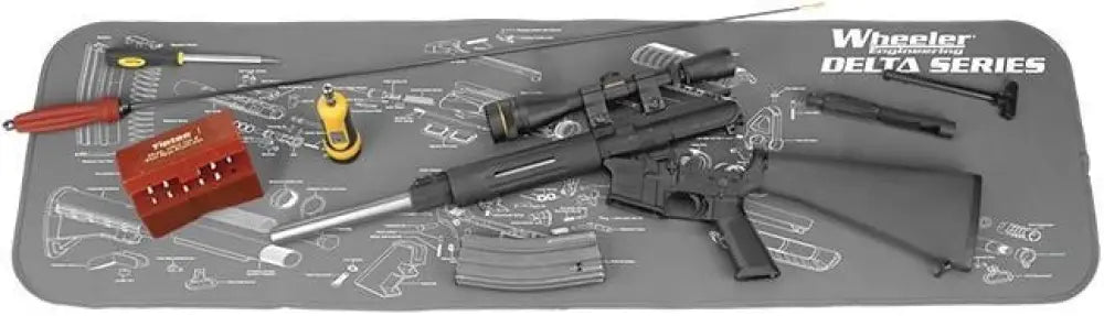 Aob Cleaning Mats Wheeler Delta Series Ar-15 Maintenance Mat Buy at Faith and Freedom Outdoors
