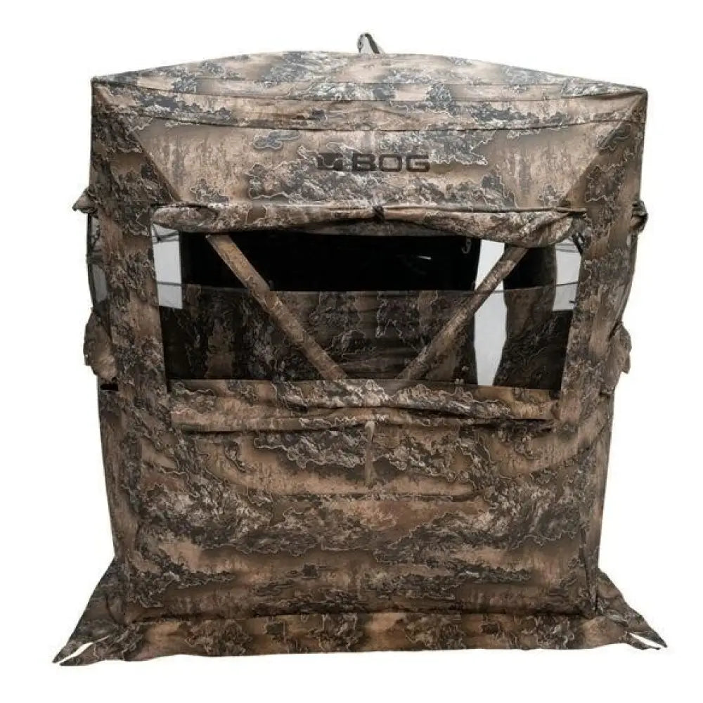 Aob Ground Blinds Bog Sitting Hub Blind 600d-realtree Buy at Faith and Freedom Outdoors