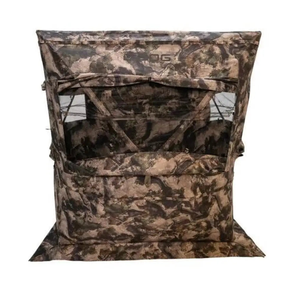 Aob Ground Blinds|hunting Bog Sitting Hub Blind 600d Mossy Oak Terra Buy at Faith and Freedom Outdoors