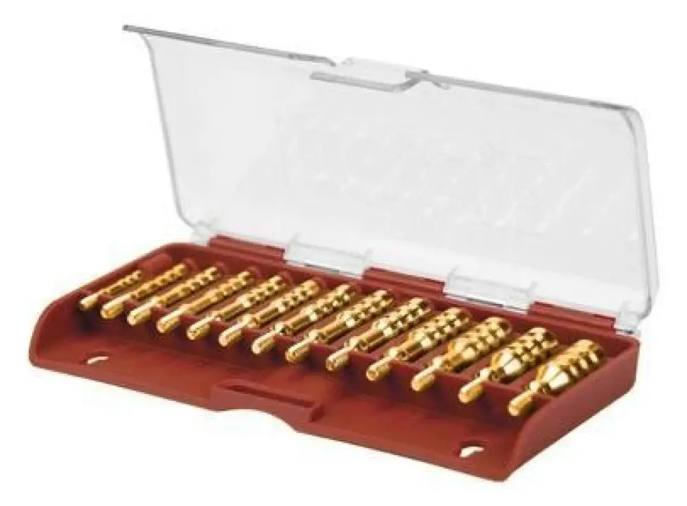 Aob Gun Cleaning Jags Patch Holders & Patches Tipton 13-piece Solid Brass Jag Set Buy at Faith and Freedom Outdoors