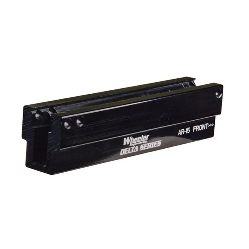 Aob Gun Vises Wheeler Delta Series Ar Upper Rail Vise Block Buy at Faith and Freedom Outdoors