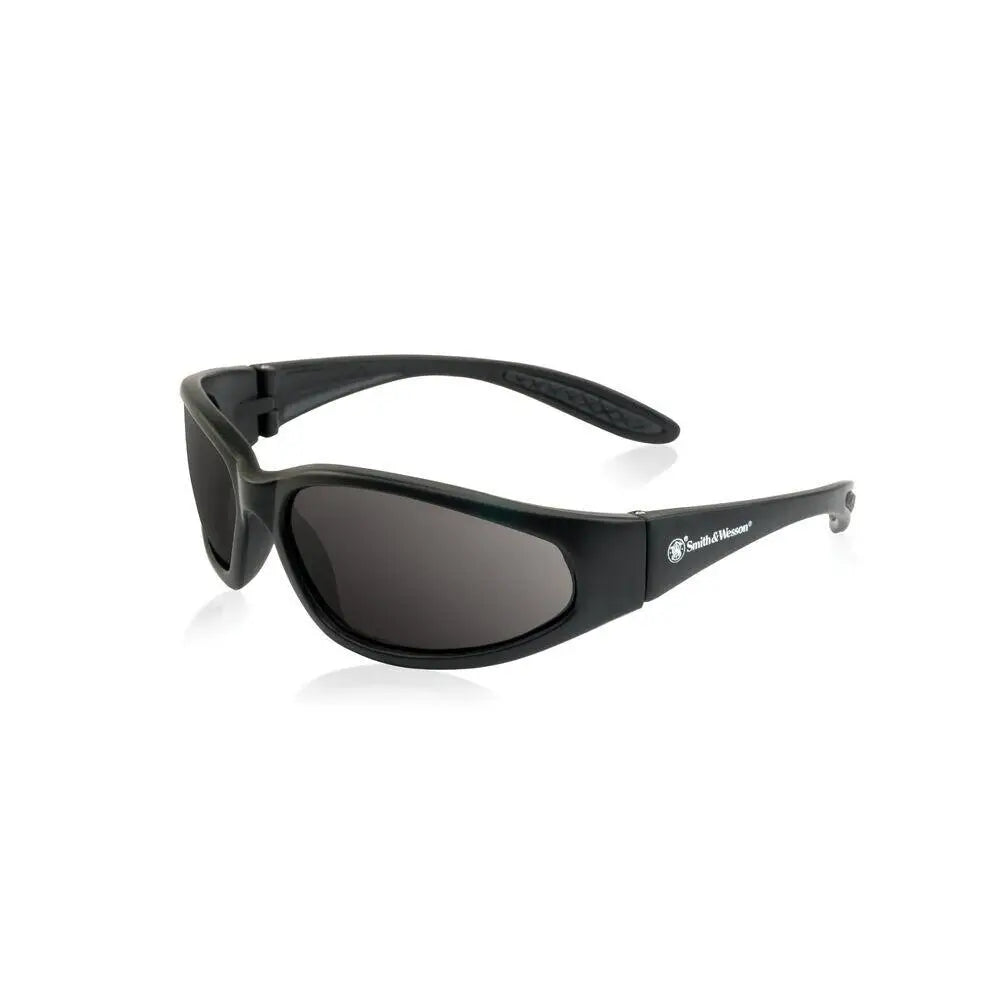 Aob Hunting Eyewear|safety Glasses|shooting Glasses Smith & Wesson Sergeant Shooting Full Frame Black with Smoke Lens