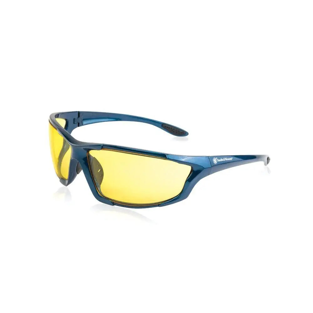 Aob Hunting Eyewear|safety Glasses|shooting Glasses Smith & Wesson Major Full Frame Shooting Blue with Amber Lens Buy