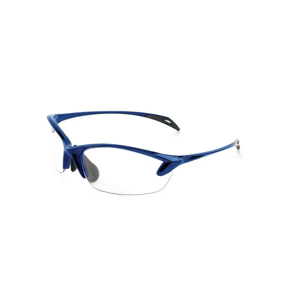 Aob Hunting Eyewear|safety Glasses|shooting Glasses Smith & Wesson Colonel Womens Shooting Half Frame Blue with Clear