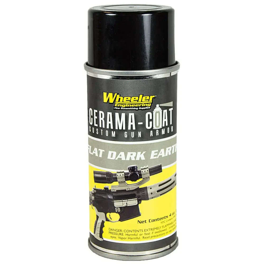 Aob Paint Stain Polish & Finish Wheeler Engineering Cerama-coat Firearm - Flat Dark Earth 2oz. Buy at Faith and Freedom