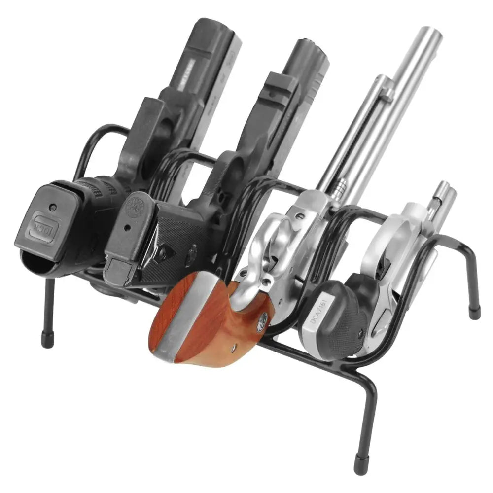 Aob Shooting|storage & Organization Accessories Lockdown Handgun Rack 4-gun Buy at Faith and Freedom Outdoors