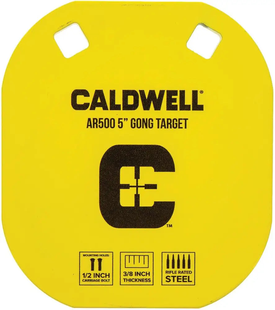 Aob Steel Targets Caldwell Ar500 5’’ c Target Buy at Faith and Freedom Outdoors