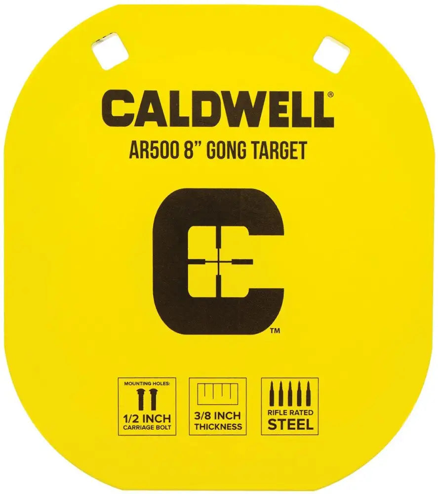 Aob Steel Targets Caldwell Ar500 8’’ c Target Buy at Faith and Freedom Outdoors