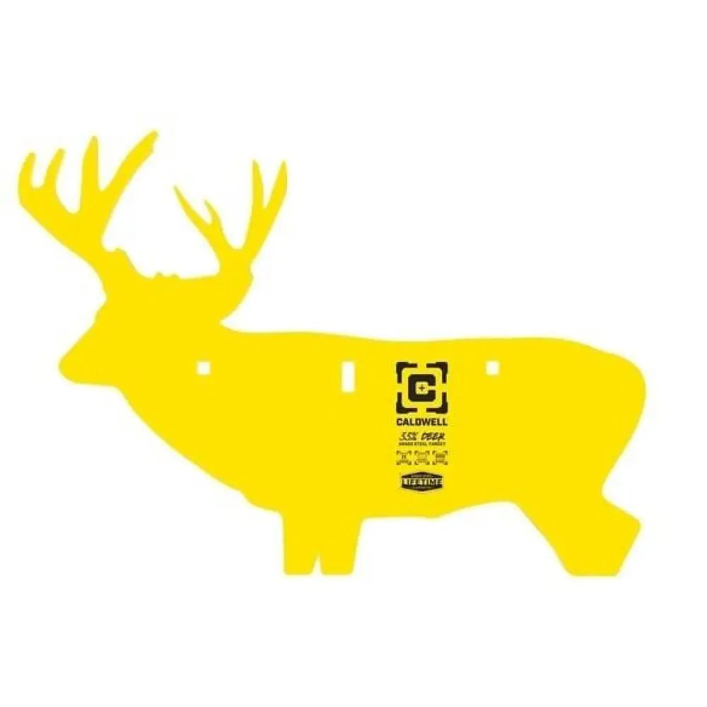 Aob Steel Targets Caldwellar500 33% Deer Hanging Target Yellow Buy at Faith and Freedom Outdoors