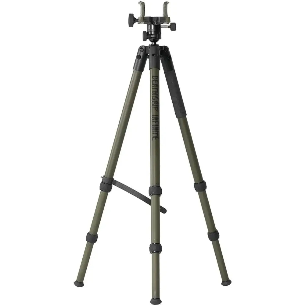 Aob Tripods Bog Deathgrip Infinite Tripod Od Green Aluminum Buy at Faith and Freedom Outdoors