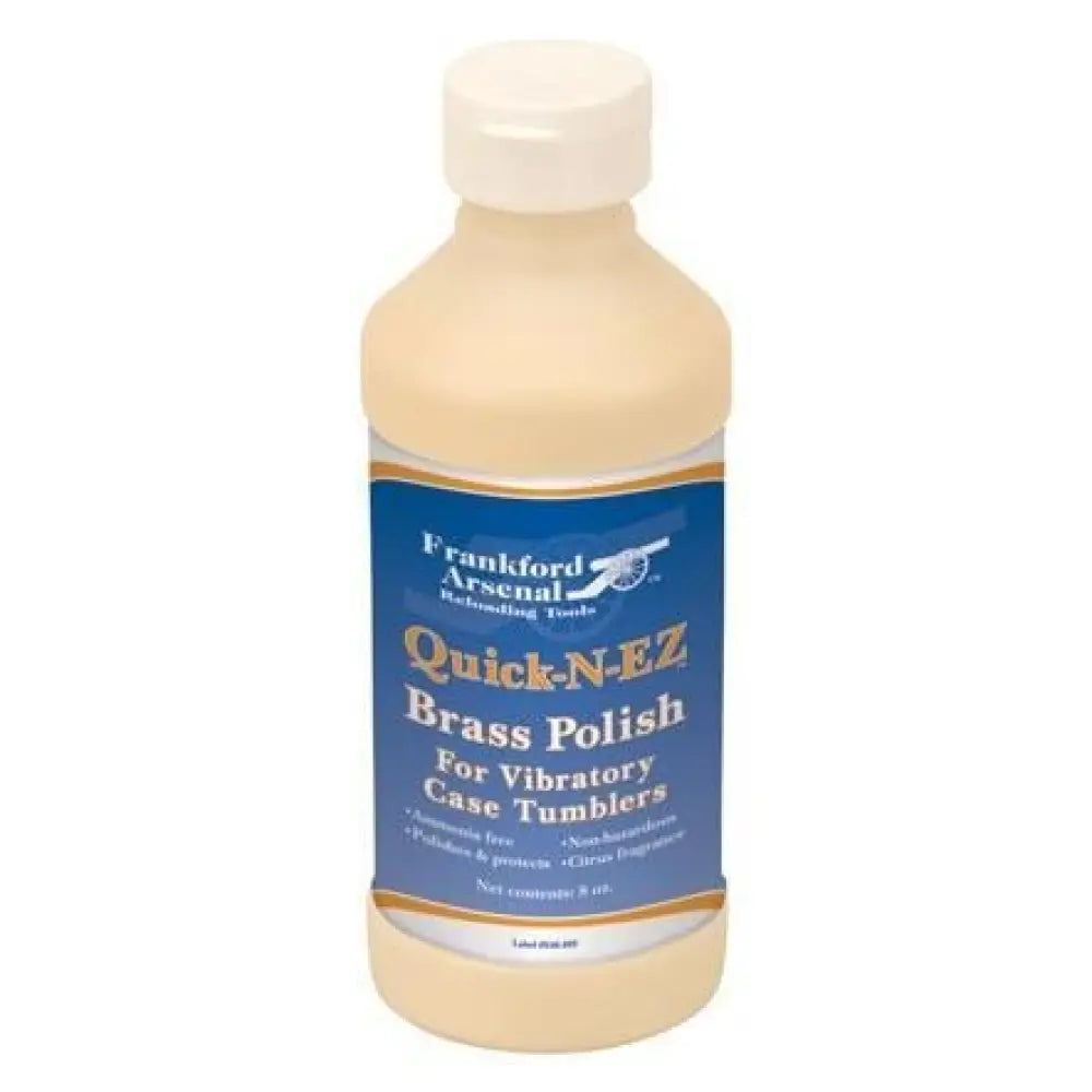 Aob Tumblers & Media Frankford Arsenal Quck-n-ez Brass Polish 8 Oz. Buy at Faith and Freedom Outdoors