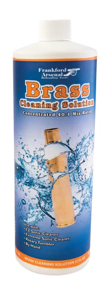 Aob Ultrasonic Gun Cleaners Frankford Brass Cleaner 32oz Buy at Faith and Freedom Outdoors