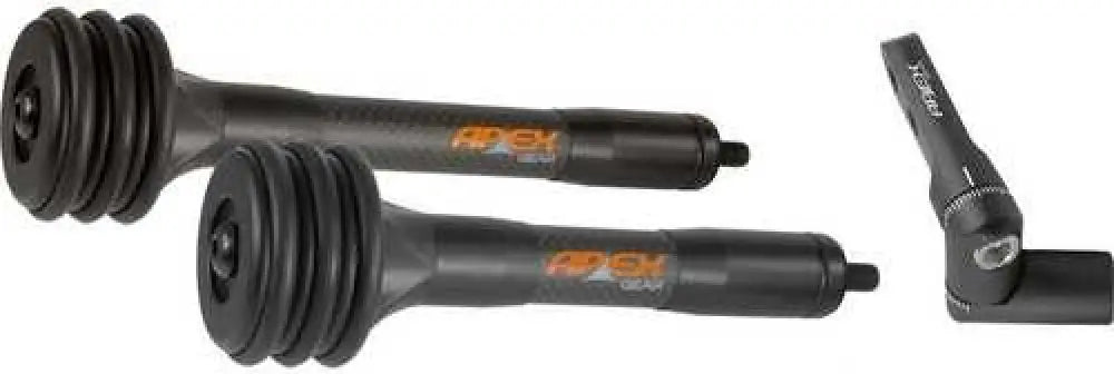 Apex End Game Stabilizer Kit Black 8 In./6 In. W/ Rear Mount - Ag817b