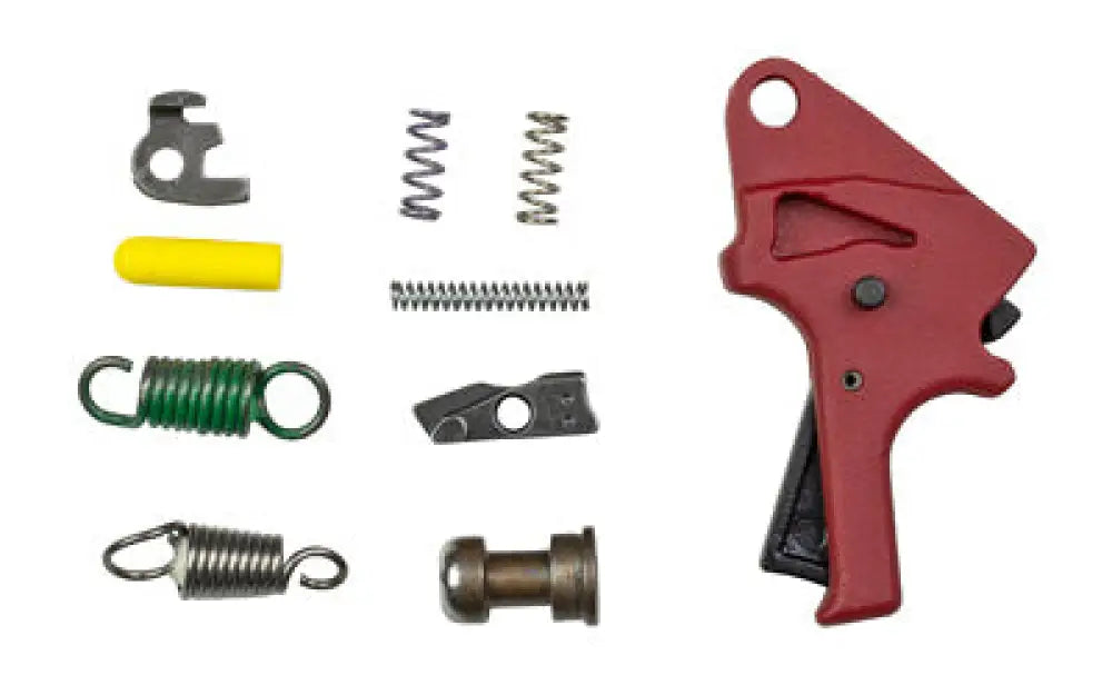Apex M2.0 Poly Flat Fw Trgr Kit Red Buy at Faith and Freedom Outdoors - Handgun Parts - Trigger