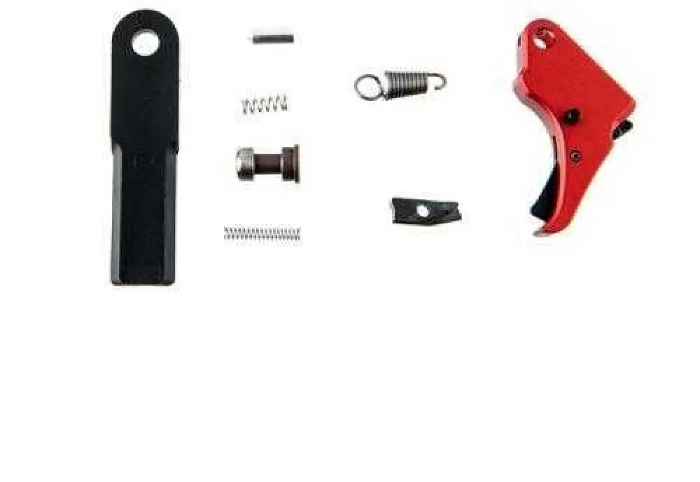 Apex Tactical Specialties Kit Red Shield Action Enhancement Trigger and Duty Carry k 100-056