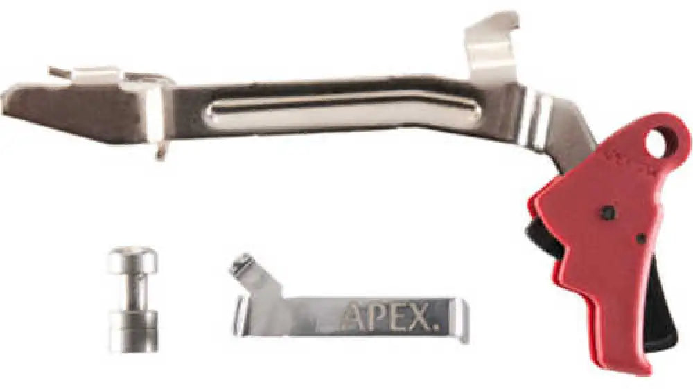 Apex Tactical Specialties Polymer Aek Action Enhancement Kit Fits Glock Gen 3/4 Standared Frame Red 102-p155 - 102-p155