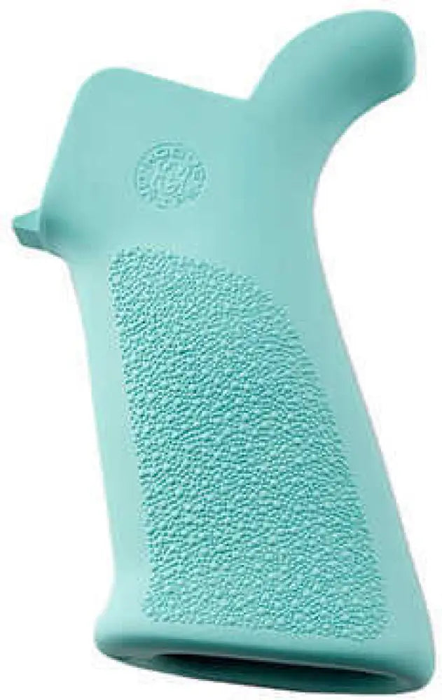 Ar-15/m-16 Rubber Grip with no Finger Grooves Aqua - 13034
